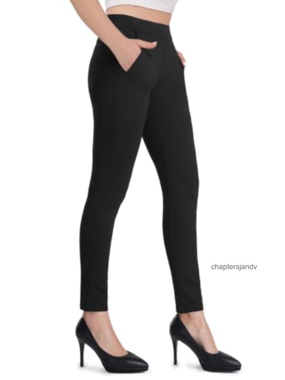 Bamans Women's Skinny Dress Pants Business Casual Stretchy Slim Fit Office